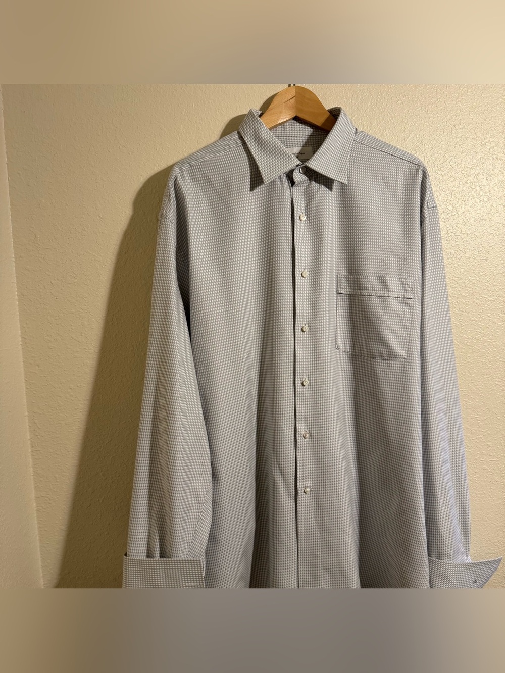 Ermenegildo Zegna Couture XXX French Cuff Dress Shirt 41 16